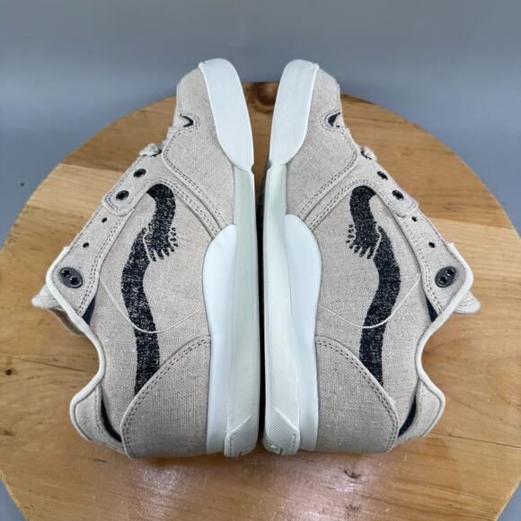 Vans Rowley XLT LX x Notre Mens Size 10 Shoes Sneakers Linen Silver VN000D1GDPB1